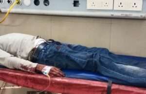 नेशनल हाईवे पर ट्रकों की भिड़ंत, दोनों चालक गंभीर रूप से घायल