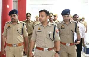 नवागंतुक एसपी अभिमन्यु मांगलिक ने संभाला पदभार, पुलिस लाइन व कार्यालय का किया निरीक्षण