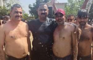 इकदिल थाने में पुलिस-पत्रकारों संग होली मिलन, क्षेत्र में रही चाक-चौबंद सुरक्षा व्यवस्था