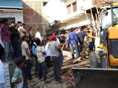 लालगोपालगंज में निर्माणाधीन छत गिरने से मजदूर की मौत, दूसरा गंभीर