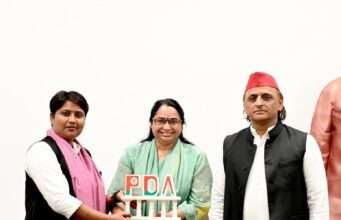 अखिलेश यादव ने किया महिला सभा की नई राष्ट्रीय अध्यक्ष का ऐलान