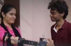 दिमाग से चलेगा ‘बायोनिक हाथ’: प्रयागराज के 18 वर्षीय छात्र अंश मिश्रा का कमाल।