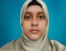 इंटरमीडिएट में 95.2% अंक हासिल कर बुशरा खान ने बढ़ाया जिले का गौरव