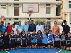 36वीं राज्य महिला बास्केटबॉल चैम्पियनशिप गुरुकुल मॉन्टेसरी स्कूल, शांतिपुरम में शुरू