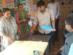 सीएमओ ने किया दो आयुष्मान आरोग्य मंदिर का निरीक्षण