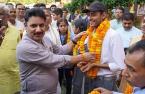 हाईस्कूल की मेरिट में ज्वाला देवी के तीन छात्र यूपी बोर्ड के सचिव, जेडी, डीआईओएस ने दी बधाई