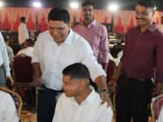 जब अफसरों ने परोसा खाना: ‘बड़ा खाना’ में दिखा वर्दी का जज़्बा, जौनपुर पुलिस लाइन में बना यादगार पल