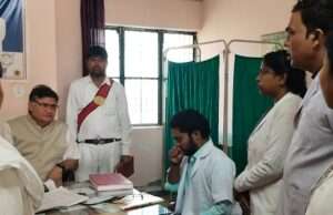 सीएमओ ने किया पीएचसी व सीएचसी का निरीक्षण