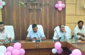 नगर पंचायत फाजिलनगर उप निर्वाचन में FRS मोबाइल एप के उपयोग हेतु बैठक सम्पन्न