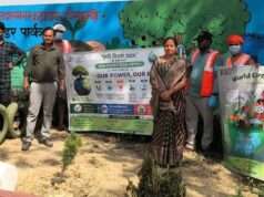 विश्व पृथ्वी दिवस पर दारानगर कड़ाधाम में स्वच्छता अभियान और पौधरोपण, लोगों को पर्यावरण संरक्षण का दिया संदेश