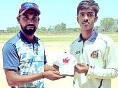 प्रियांशु ने सेंट जोसेफ स्कूल को जिताया