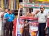 तपती गर्मी में निःशुल्क लस्सी बांटकर दी राहत