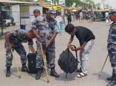 भारत-नेपाल सीमा के बढ़नी-कृष्णानगर बॉर्डर पर नेपाल में सख्ती, भंसार नियम का कड़ाई से पालन