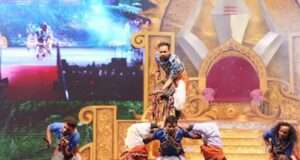 वाराणसी महानाट्य सम्राट विक्रमादित्य के मंचन का दूसरा दि