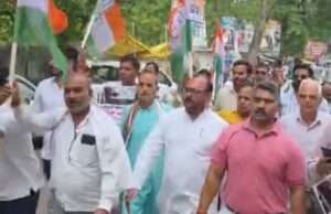 लालगंज में स्मार्ट प्रीपेड मीटर के खिलाफ कांग्रेस का जोरदार प्रदर्शन, सौंपा ज्ञापन