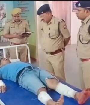 प्रतापगढ़ में दुष्कर्म व हत्या के आरोपी पर पुलिस का शिकंजा, मुठभेड़ में घायल होकर गिरफ्तार