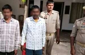 पिकअप में बांधकर ले जाए जा रहे 4 गोवंश के साथ दो गो-तस्कर गिरफ्तार