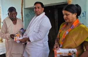 गांव चलो अभियान के तहत विधायक ने जनसंपर्क कर सुनीं ग्रामीणों की समस्याएं