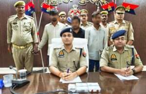 पुलिस ने घूम.फिर कर पशु चोरी करने वाले 6 को किया गिरफतार