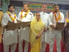 नगर पालिका बिंदकी के पांच नामित सभासदों ने ली शपथ, समारोह में उमड़ा जनसैलाब