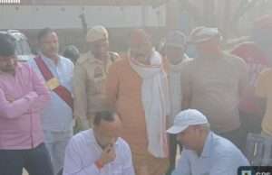ग्राम ऊनों में कैम्प आयोजित कर राजस्व एवं पुलिस की संयुक्त टीम द्वारा भूमि विवादों का निस्तारण ग्राम स्तर पर ही किया गया