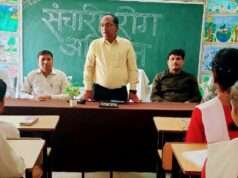 संचारी रोग नियंत्रण अभियान के अन्तर्गत जनपद के माध्यमिक विद्यालयों में परिचर्चा के माध्यम से किया गया जागरूक