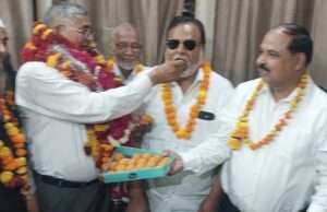 जिला बार एसोसिएशन के नवनिर्वाचित अध्यक्ष बाबू सिंह यादव का अधिवक्ताओं ने किया भव्य स्वागत