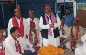 शोहरतगढ़ में पीडीए चौपाल, सत्ता परिवर्तन के लिए जनता तैयार: डॉ राजपाल कश्यप