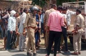 दो बाइकों की टक्कर में एक की मौत, चार हुए घायल