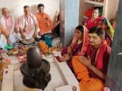 नर्वदेश्वर महादेव मंदिर में हुआ वार्षिकोत्सव कार्यक्रम