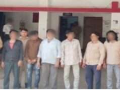 जुआ-सट्टा पर पुलिस का शिकंजा, दो स्थानों से 13 जुआरी गिरफ्तार