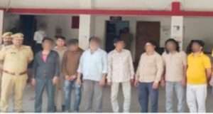 जुआ-सट्टा पर पुलिस का शिकंजा, दो स्थानों से 13 जुआरी गिरफ्तार