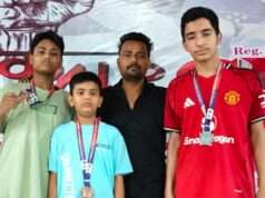 फ्यूजन स्पोर्ट्स अकादमी के प्रशिक्षुओं ने जीते तीन पदक