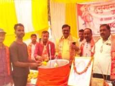 हनुमान जयंती पर प्रसाद वितरण, भक्ति में सराबोर रहा कोहंडौर