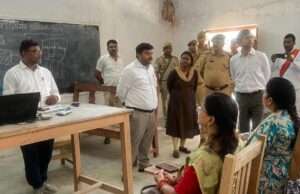 जनगणना प्रशिक्षण का एडीएम ने किया निरीक्षण