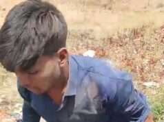 मड़िहान में मोपेड-बाइक की टक्कर, दो गंभीर घायल घसीट गई