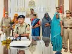 पुलिस ने 24 घंटे में मंगलसूत्र चोरी खुलासा कर पांच महिला चोर को किया गिरफ्तार