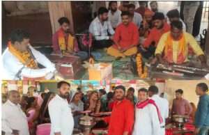 धूमधाम से मना हनुमान जन्मोत्सव, श्रद्धालुओं ने भण्डारे में लिया हिस्सा