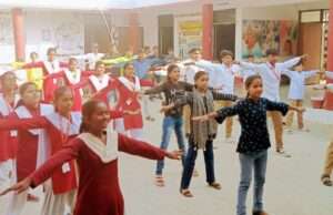 सभी बच्चों को संचारी रोग से बचाव और नियंत्रण के बारे में जानकारी दी गई