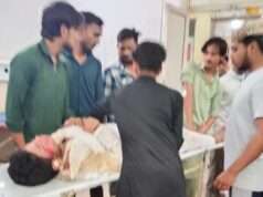 अनियंत्रित बाइक फिसलने से किशोर गंभीर घायल, अस्पताल में भर्ती