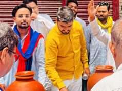 अपना दल (एस) कार्यकर्ताओं ने अनुप्रिया पटेल के जन्मदिन पर लगाया निःशुल्क प्याऊ, राहगीरों को पिलाया शीतल जल