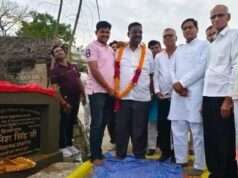 पिपरौल में विधायक निधि से बनी सीसी रोड का विधायक रमेश सिंह ने किया लोकार्पण