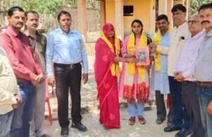 नवचयनित एसडीएम को किया गया सम्मानित