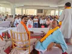 विधायक रत्नाकर मिश्र के आवास पर अंबेडकर सम्मान संगोष्ठी संपन्न