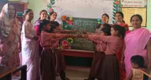 भगवानपुर विद्यालय में बालिकाओं को आत्मरक्षा का प्रशिक्षण, नारी शक्ति वंदन कार्यक्रम आयोजित