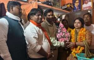 सर्व समाज को लेकर चलने वाली पार्टी है भाजपा: संतरा देवी बिंद
