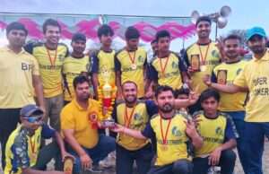 बेलहा सुपर स्ट्राइकर की टीम बनीं विजेता