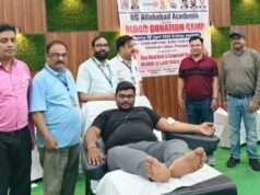 रोटरी एकेडमीया व नाज़ ब्लड बैंक के प्रयास से 37 यूनिट ब्लड का हुआ संग्रह