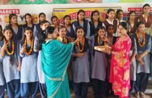 लाल बहादुर शास्त्री इंटर कॉलेज में यूपी बोर्ड के मेधावियों का सम्मान, उज्ज्वल भविष्य की कामना