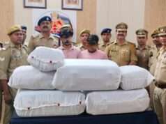 80 लाख रुपये के अवैध गांजे के साथ दो तस्कर गिरफ्तार